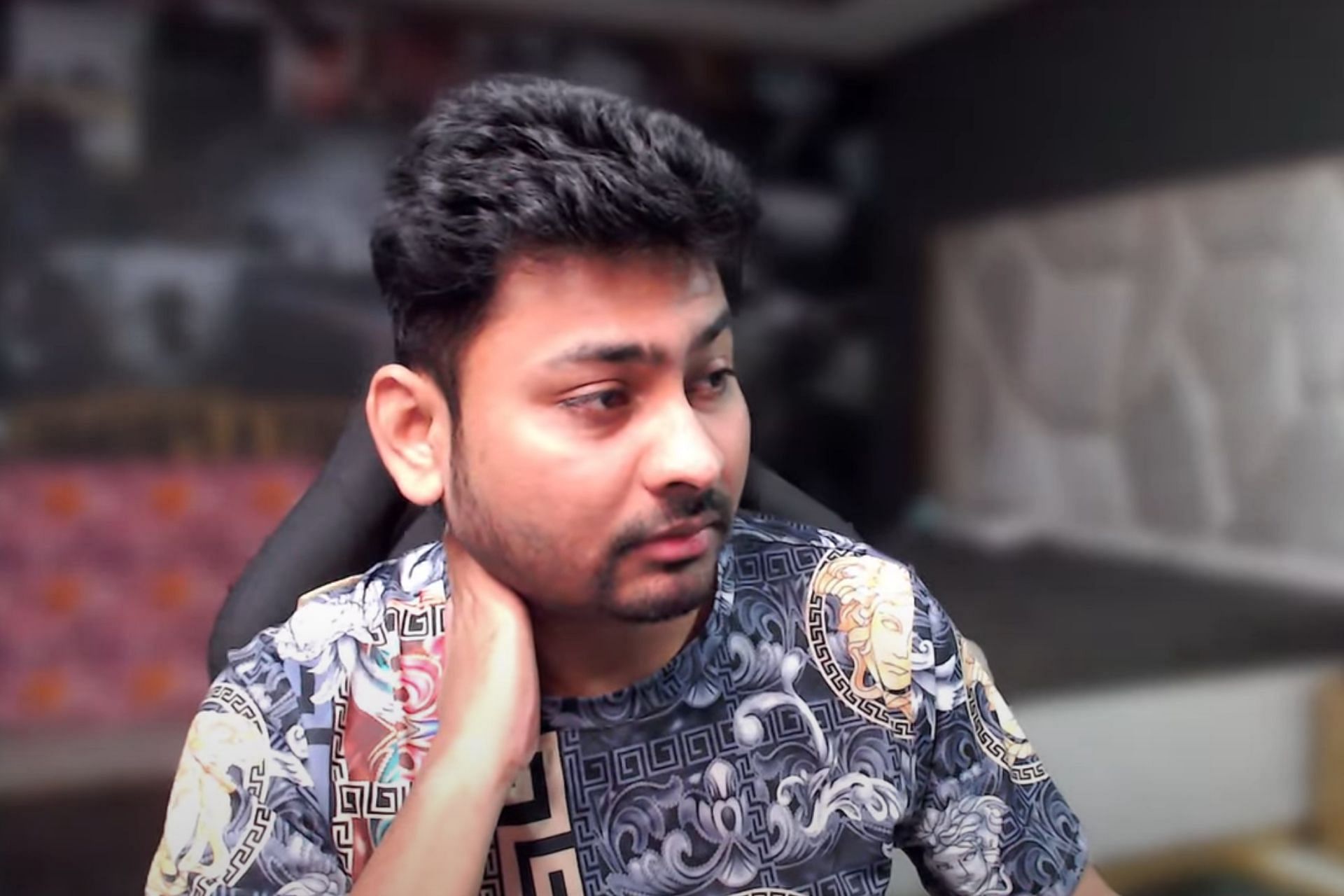 Aaditya "Dynamo" had previously talked about decreasing numbers on YouTube (Image via Dynamo Gaming/YouTube)